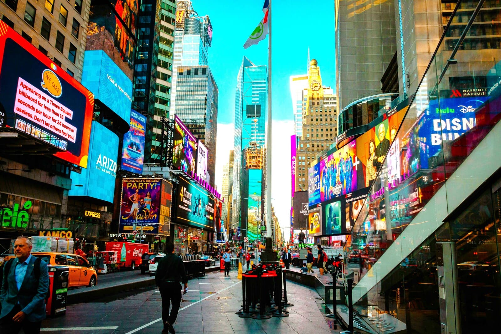 Billboard and city branding scene