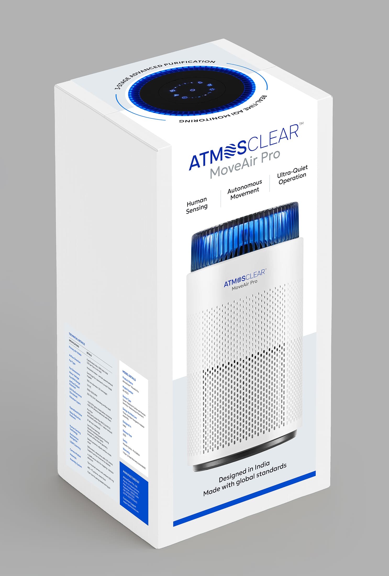 Packaging Design | AtmosClear Technologies | BITS Pilani, India