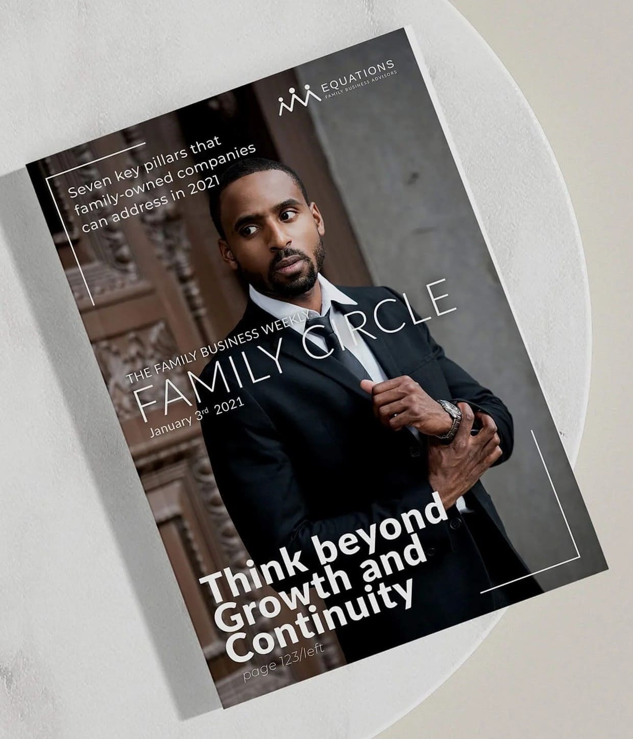 Magazine Cover Design | Equations India | Mumbai, India
