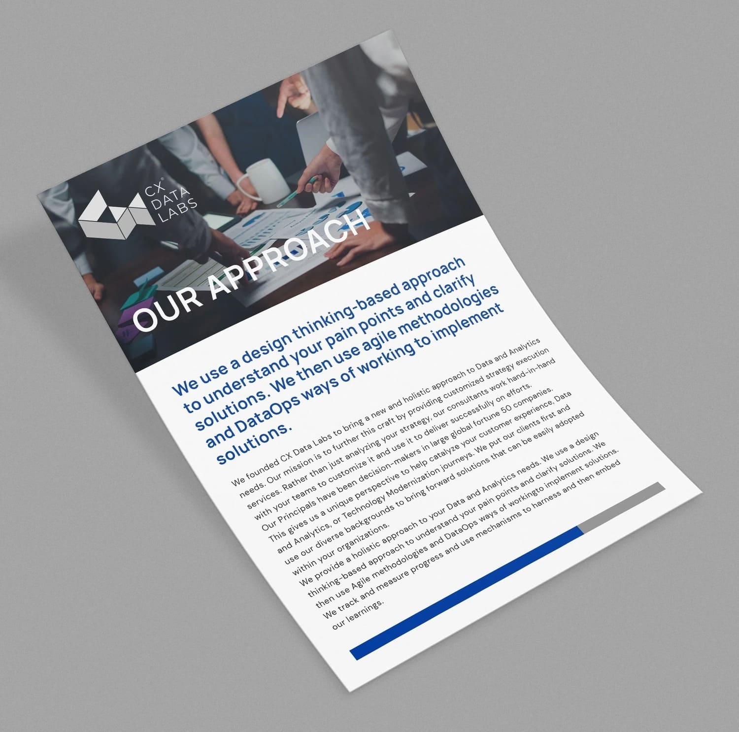 Flyer Design | CX Data Labs | Texas, USA