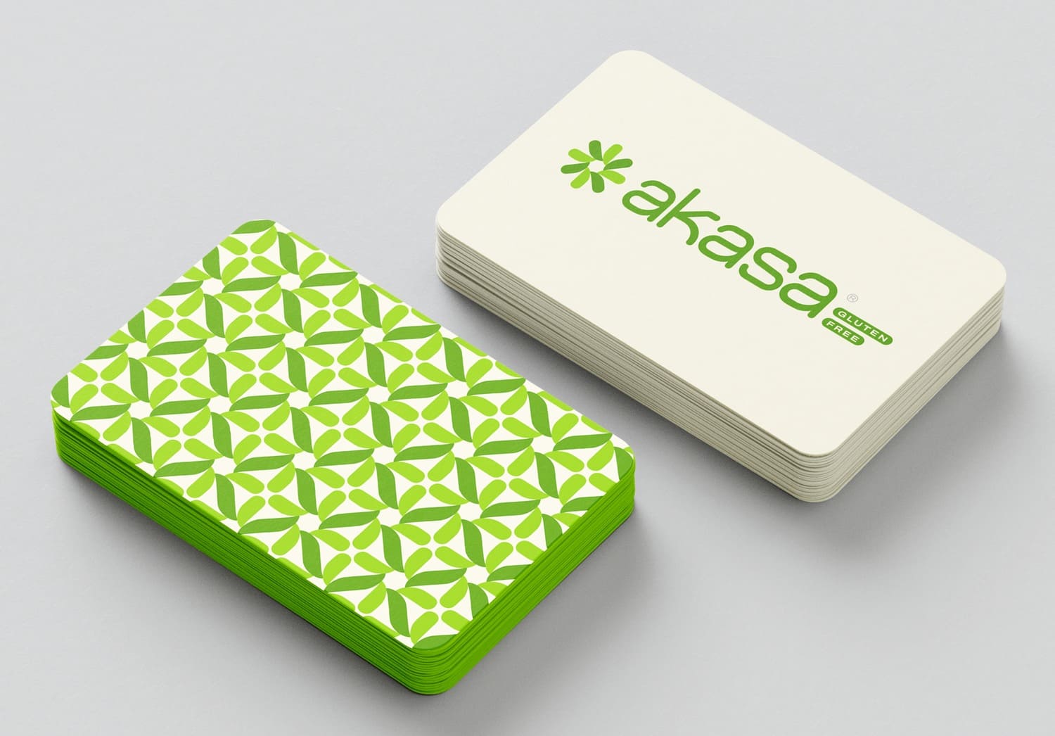 Visiting Card Design | Akasa Foods | New York, USA