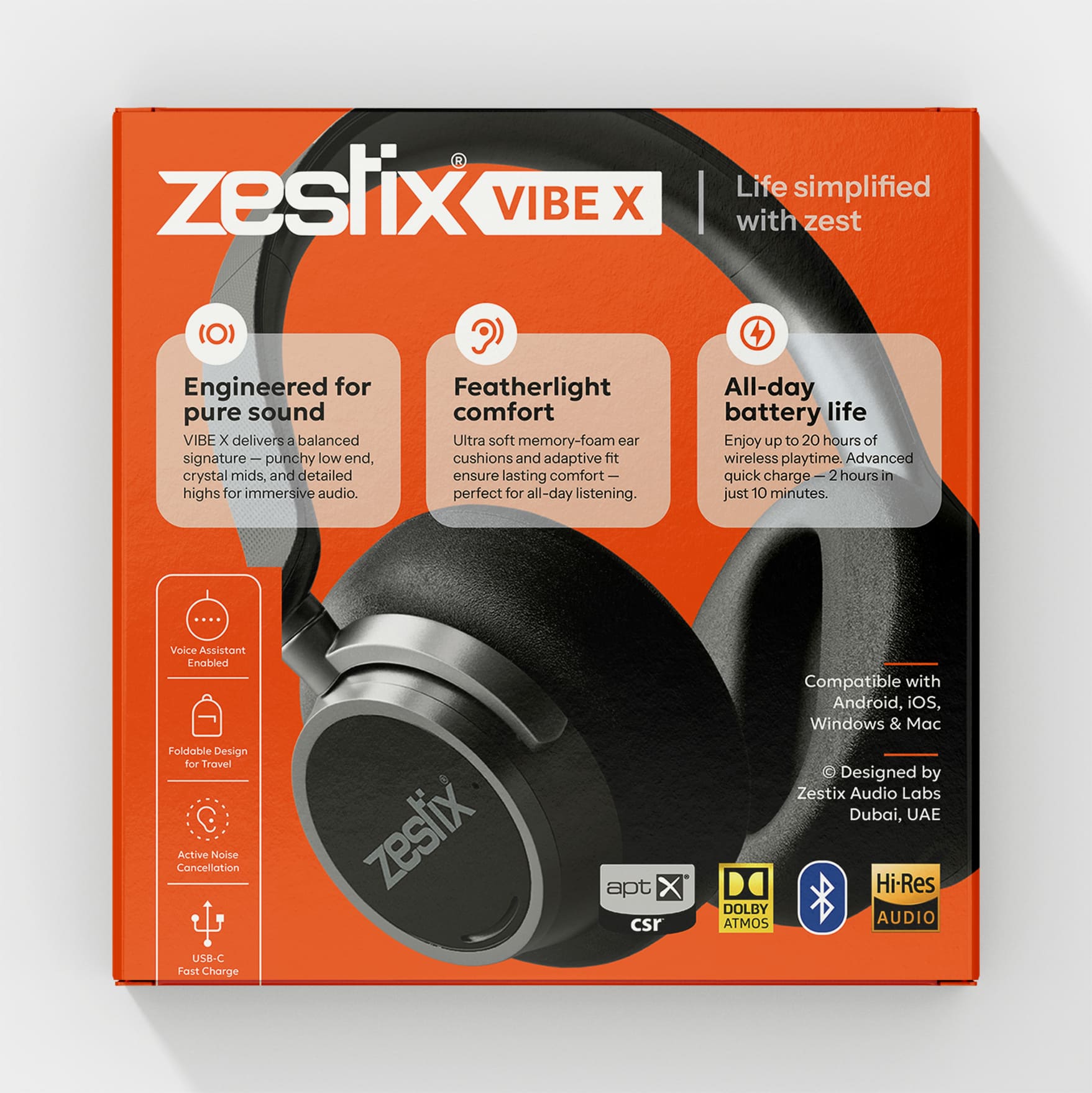 Packaging Design | Zestix Electronics | Dubai, UAE