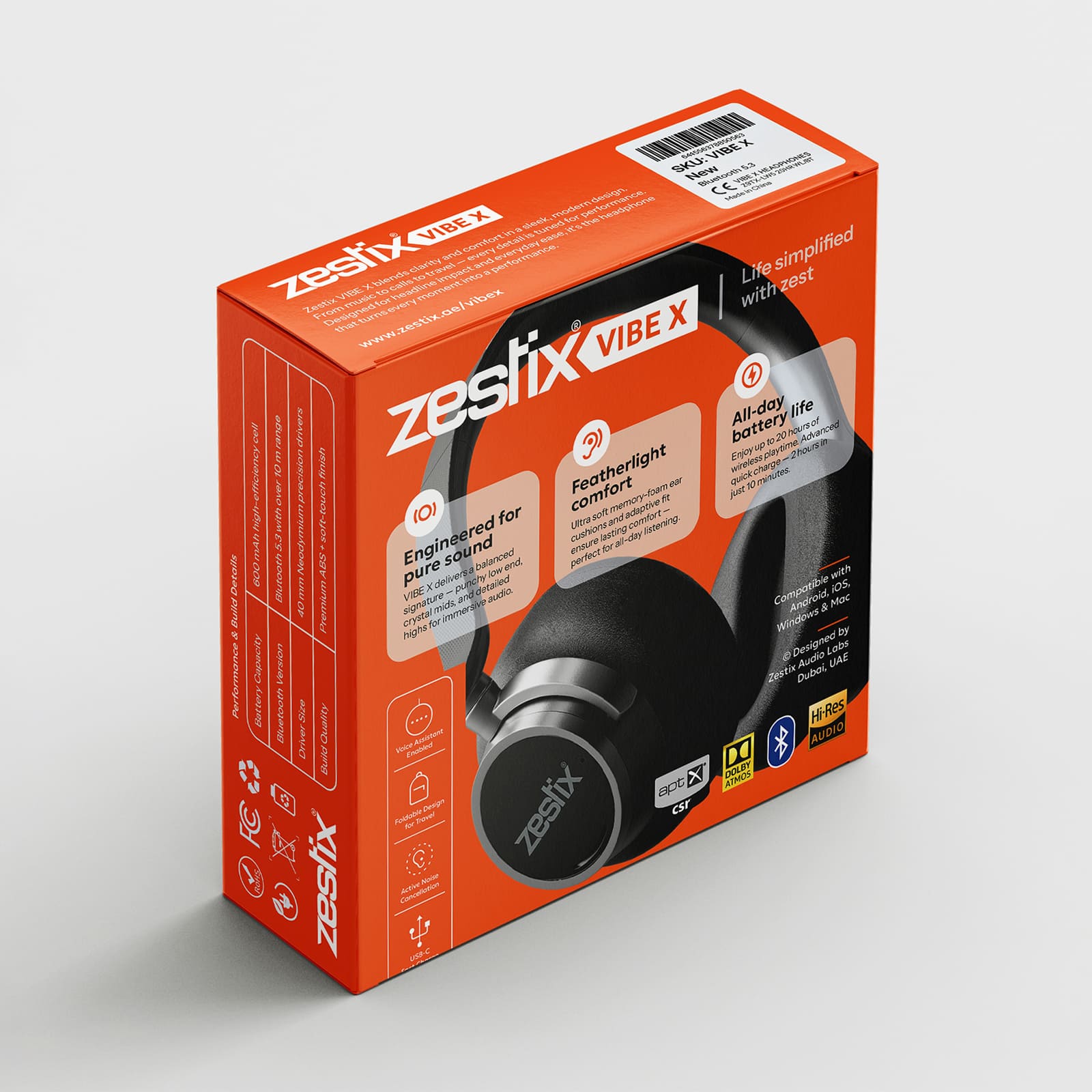 Packaging Design | Zestix Electronics | Dubai, UAE