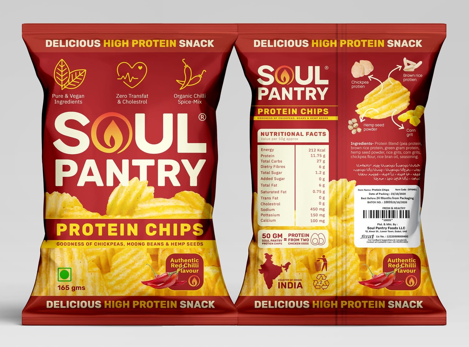 Packaging Design | Soul Pantry LLC | Dubai, UAE