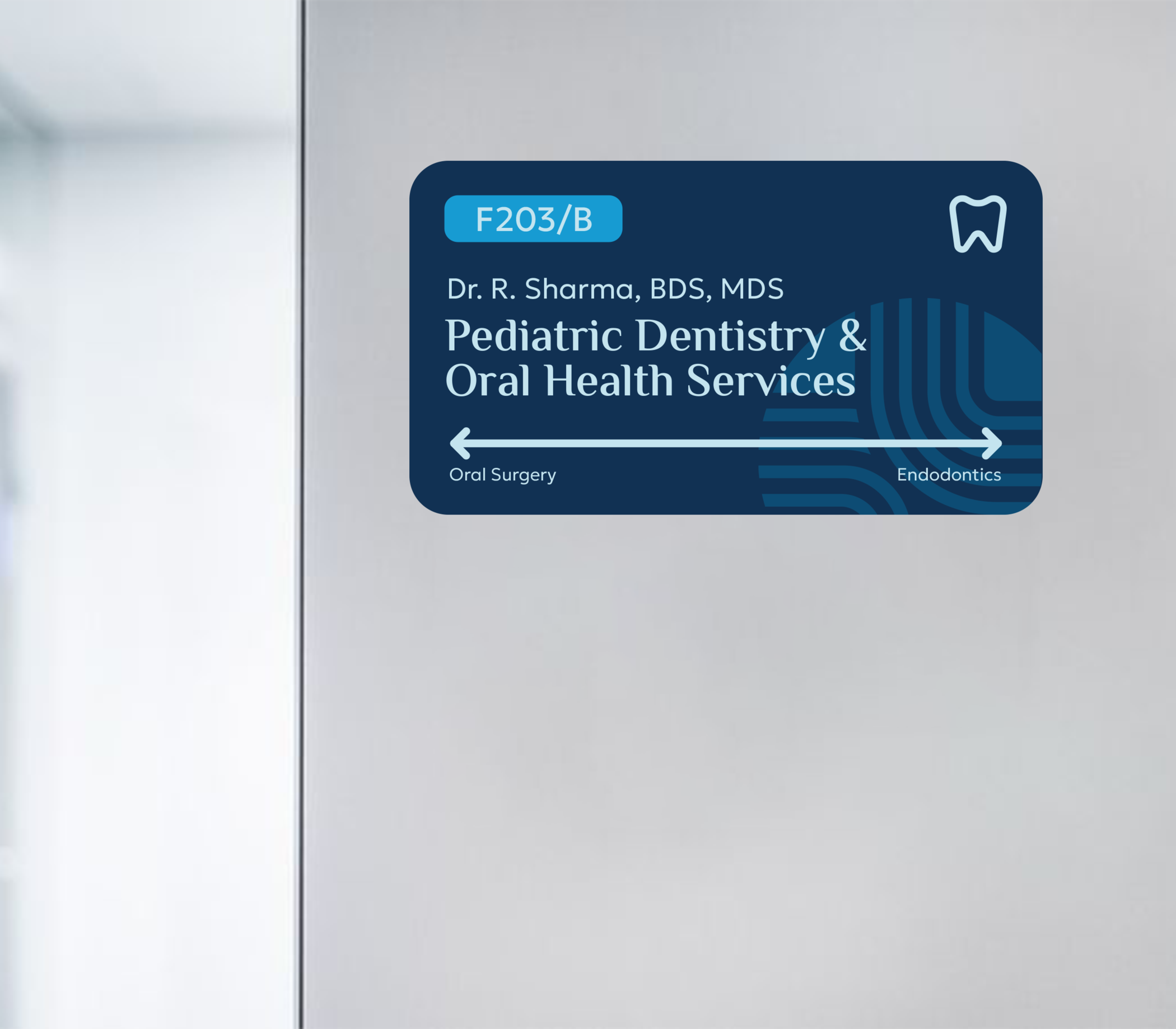 Wayfinding Signage Design | Stellar Health | Nagpur, India