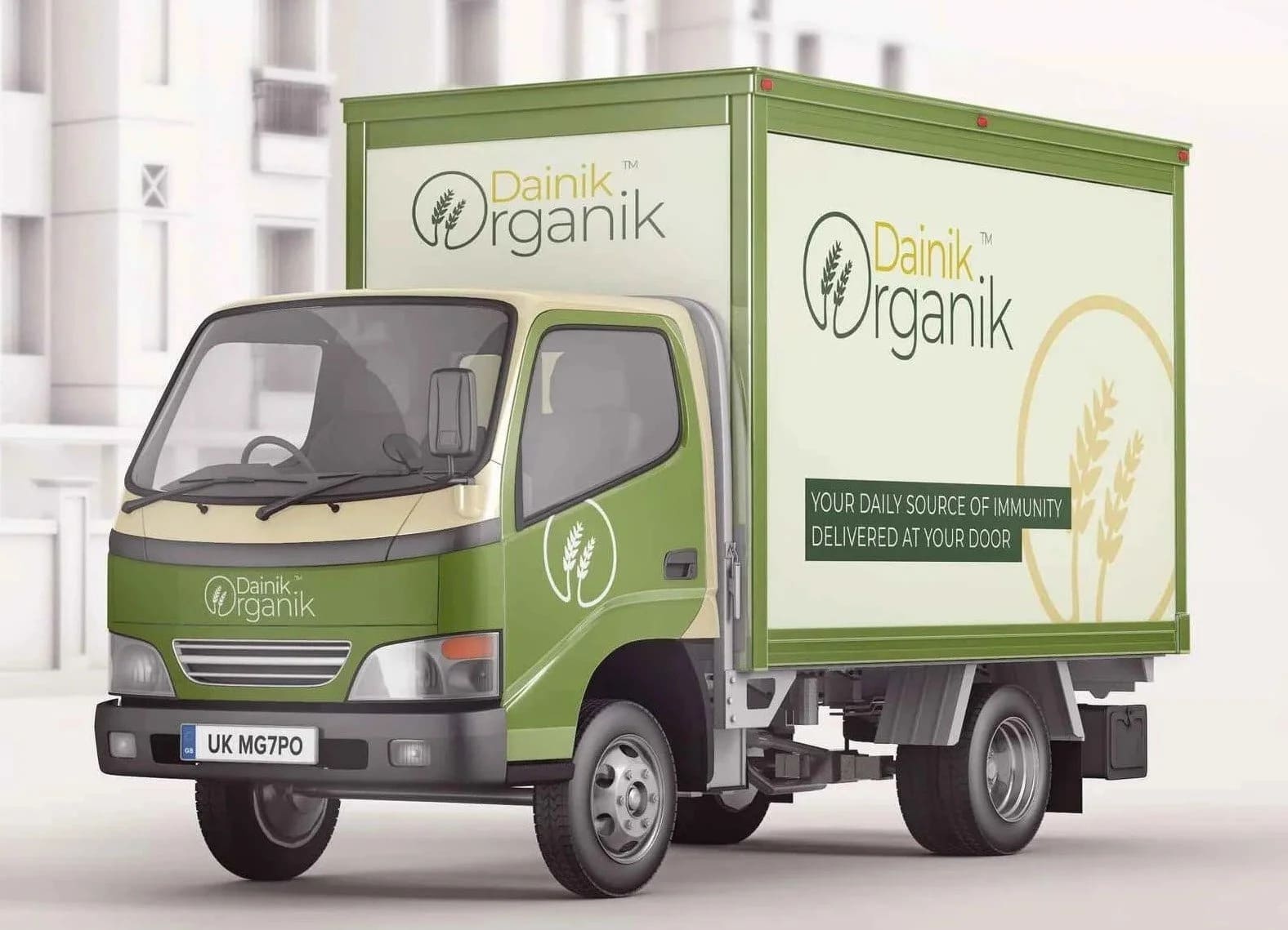 Fleet Branding | Dainik Organik | Gurugram, India