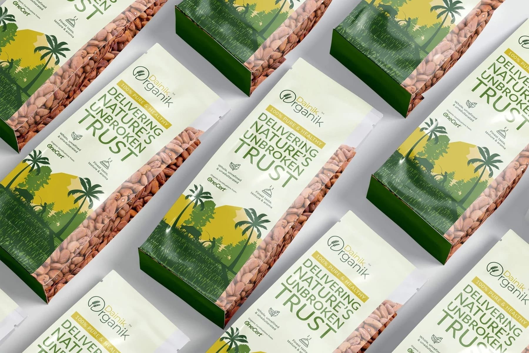 Packaging Design | Dainik Organik | Gurugram, India