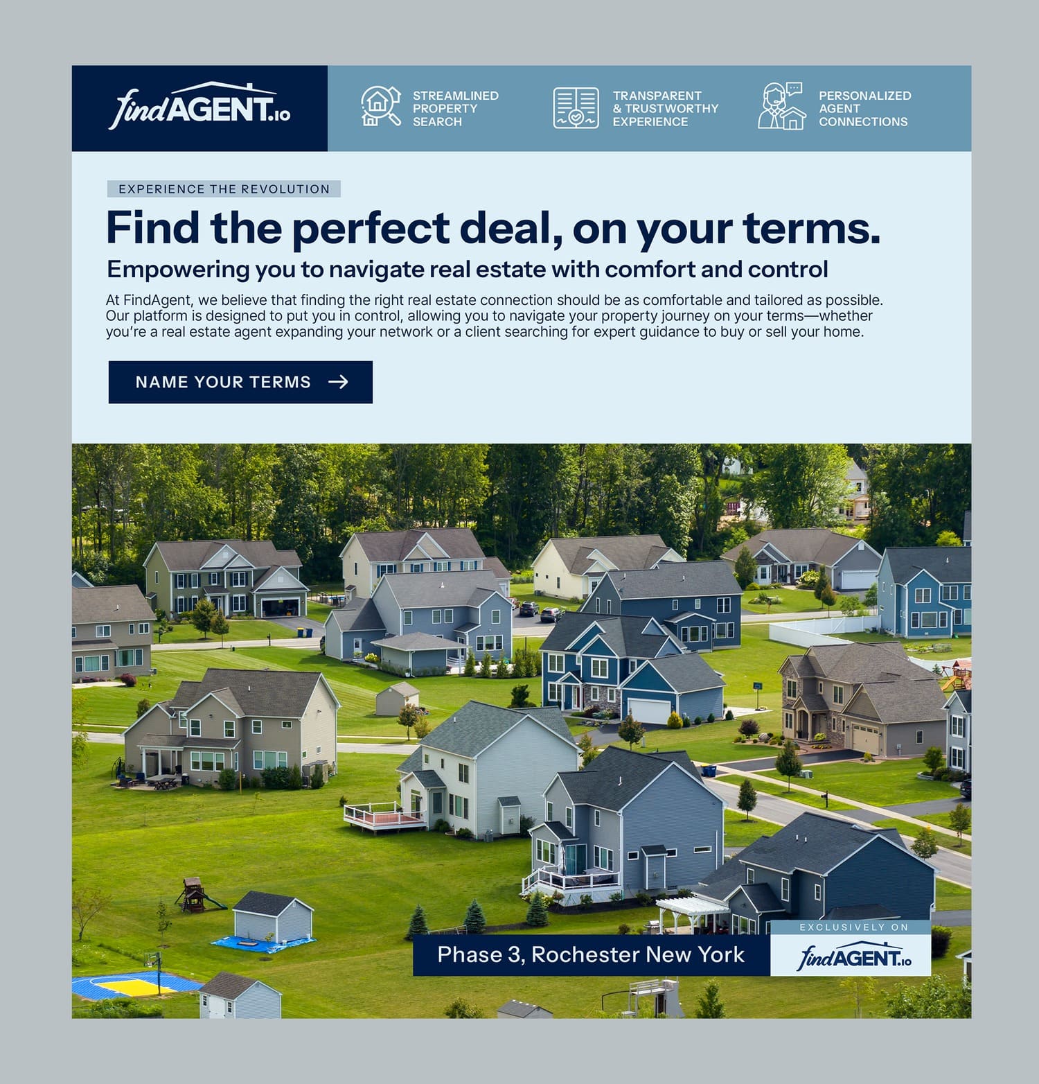 Flyer Design | Find Agent | Texas, USA