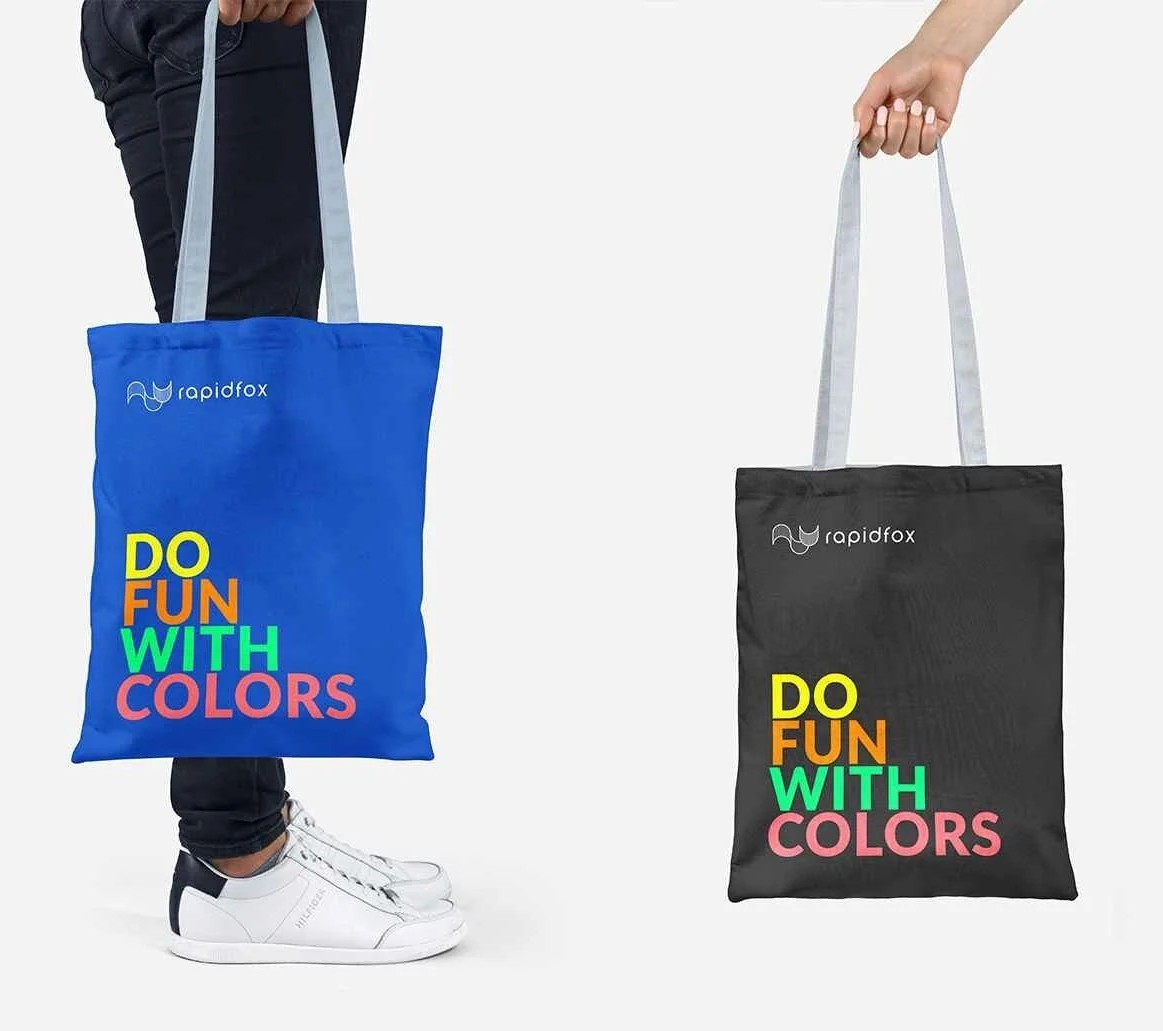 Shopping Bag Design | Rapidfox Clothing | San Francisco, USA