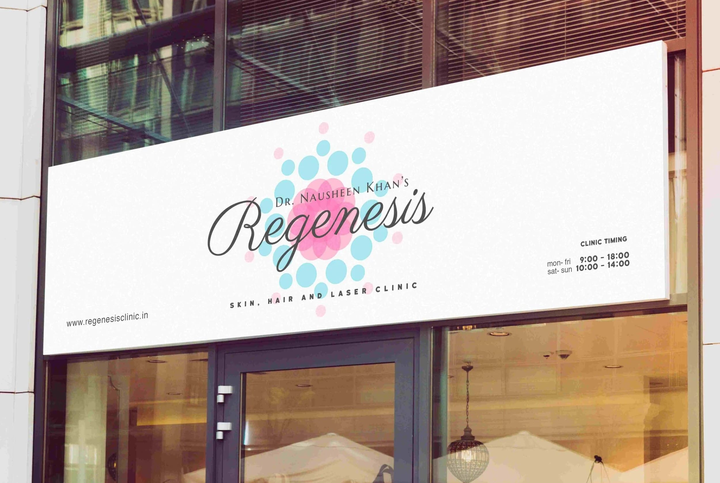 Clinic Facade Design | Regenesis Clinic | Mumbai, India